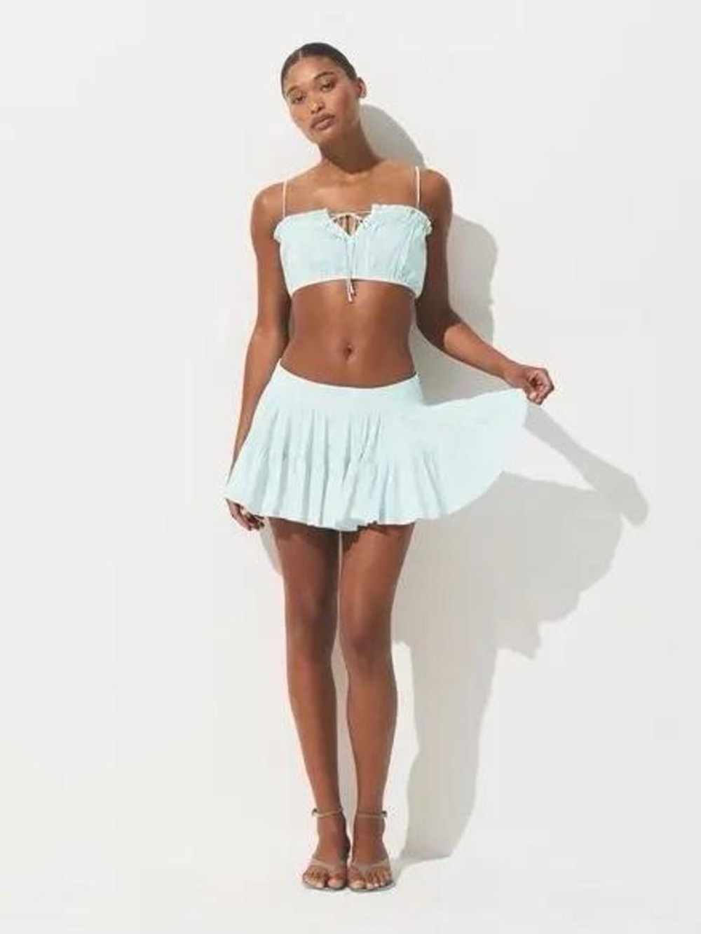 SKIMS Voile Cami, Skirt, Shorts, and Pants SET